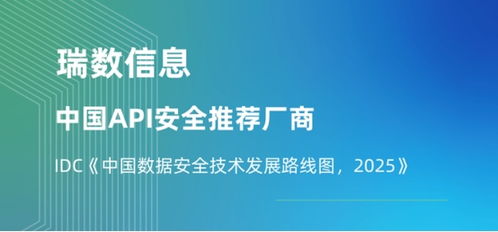 瑞數信息獲評API安全推薦廠商，入選IDC中國數據安全技術發展路線圖，展望2025信息技術咨詢服務新篇章